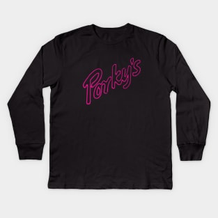 Porky's | Porkys | Porky Kids Long Sleeve T-Shirt